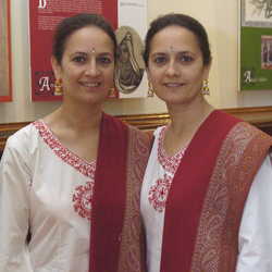 ACCLAIMED ARTISTS: Amrit and Rabindra Singh           Photo: Gemma Allwood