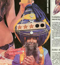 A Sikh nihang wrongly used in this article by Daily Sport