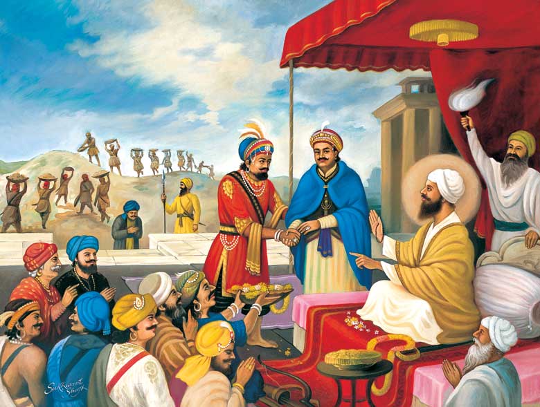 Guru Tegh Bahadur tried to mediate   between Raja Ram Singh & Ahom king Chakradhwaj Singha (70K)