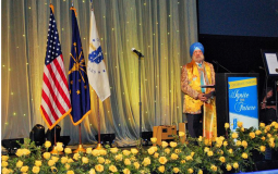 KP Singh speaking at Indiana Bicentennial Celebrations