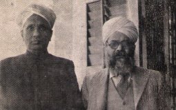 Nobel Laureate C.V. Raman and B.K. Singh