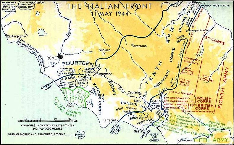 italian front map (103K)